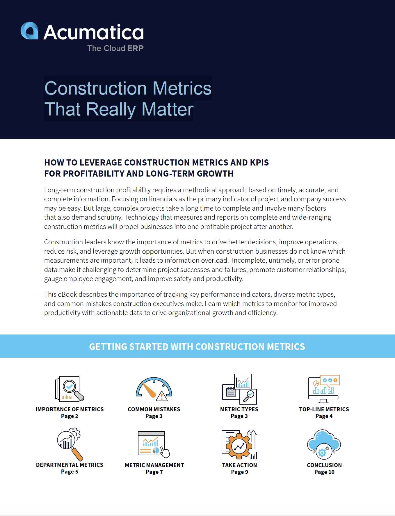 Construction Metrics That Really Matter