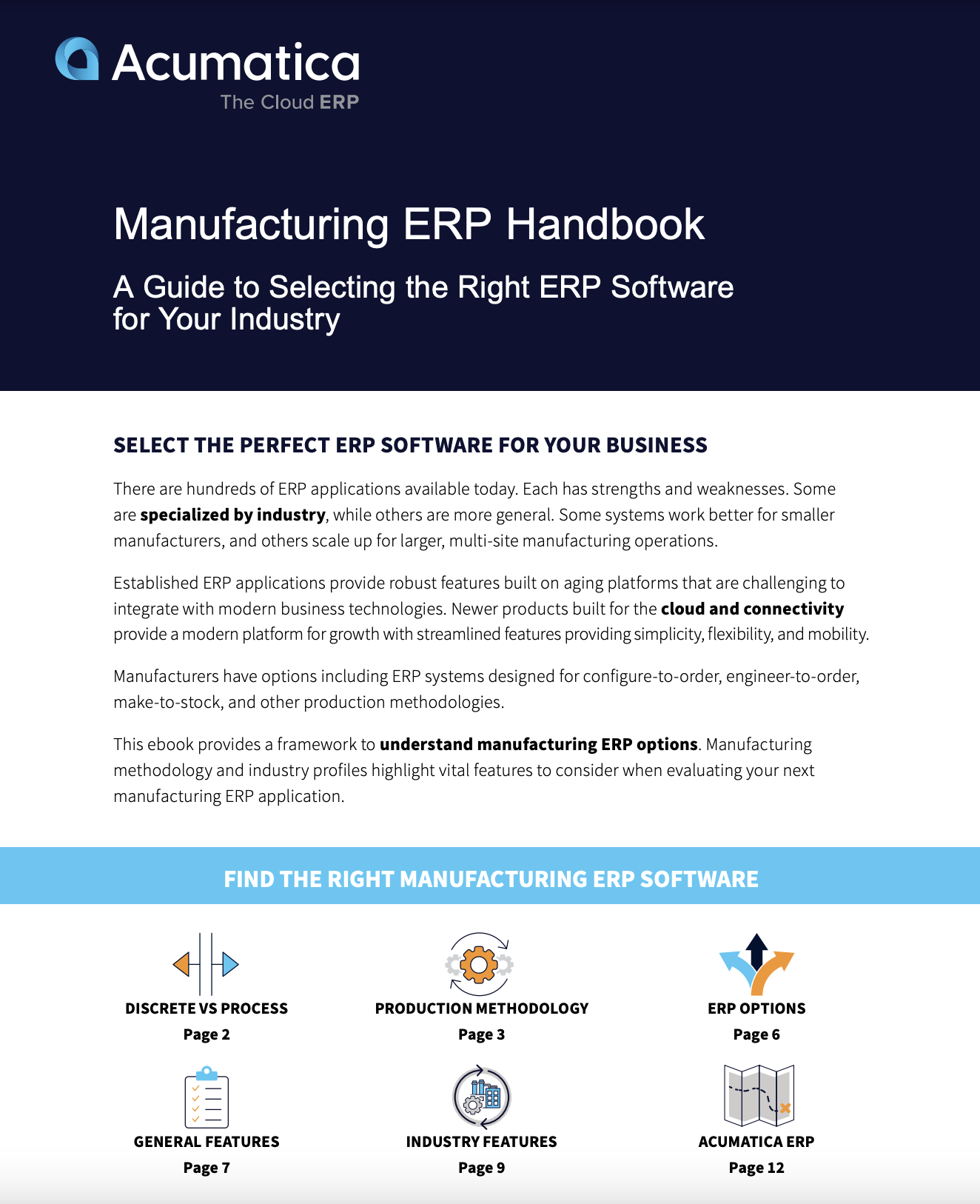 Manufacturing ERP Handbook