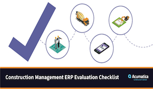 Contractor ERP Evaluation Checklist