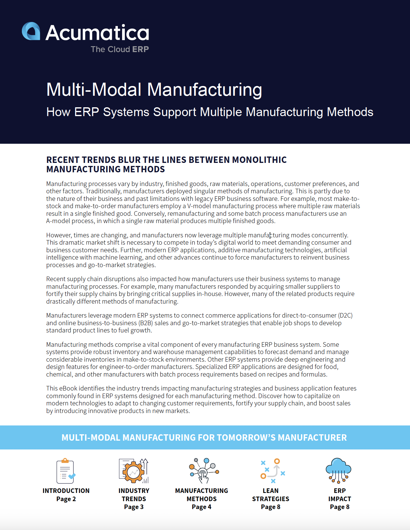 How ERP Systems Support Multiple Manufacturing Methods