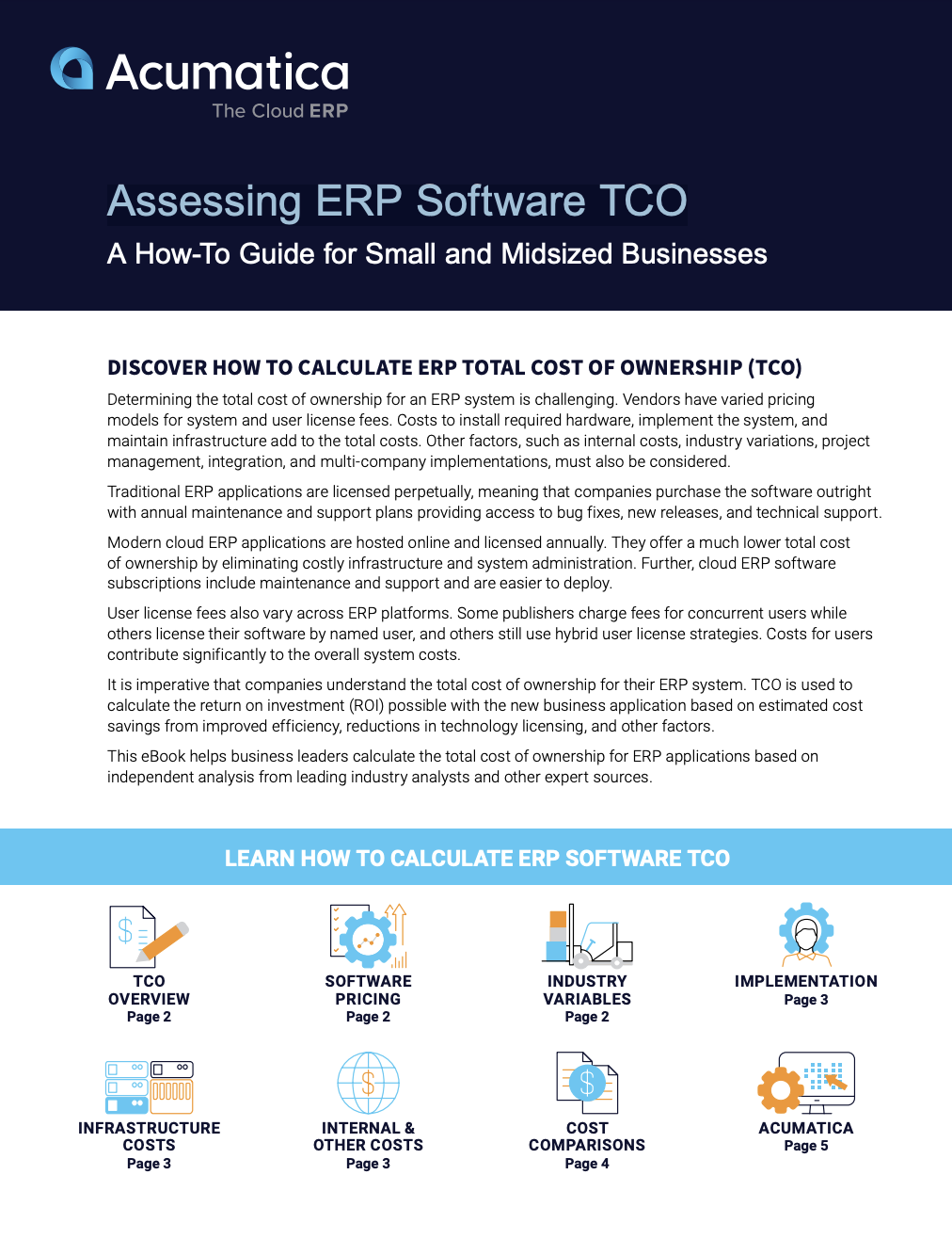 Assessing ERP Software TCO