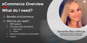 eCommerce Solutions and the Benefits