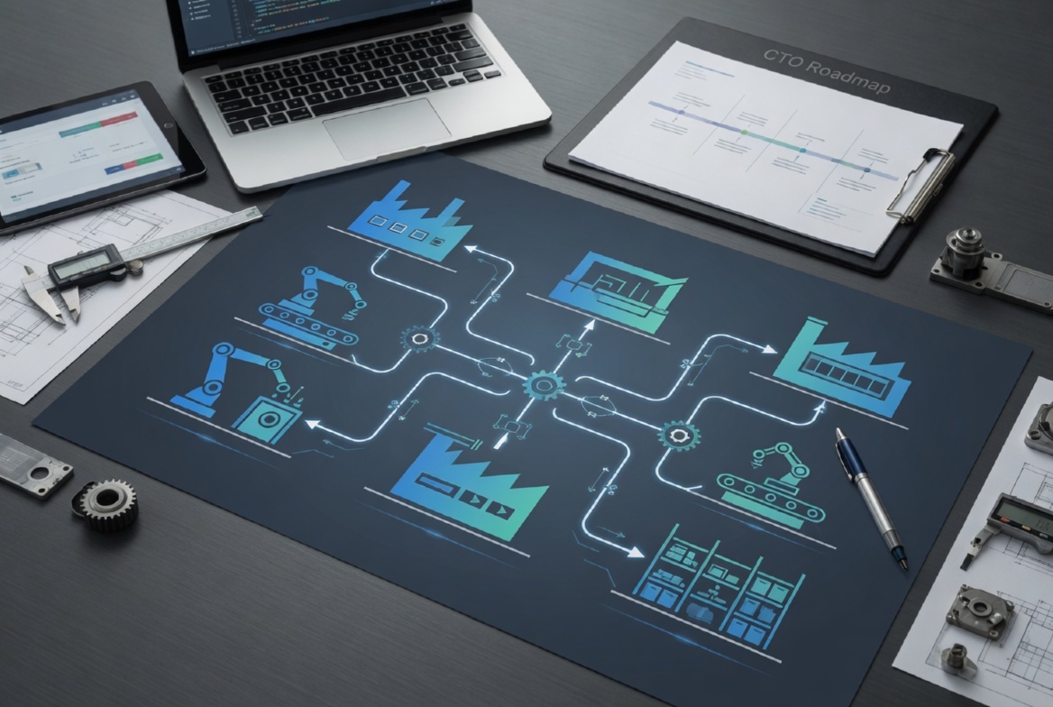 System Integrations for AI Adoption in Manufacturing: A CTO’s Roadmap